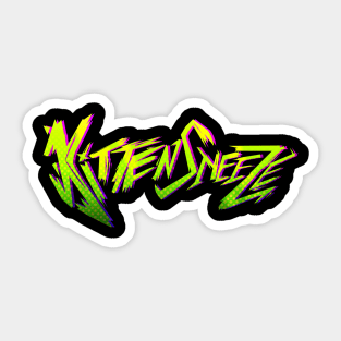 2020 KittenSneeze Logo Sticker
